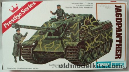 Aurora-ESCI 1/72 Jagdpanther V - 9th SS Panzer/3rd SS Panzer/10th SS Panzer/Any Division, 6216 plastic model kit